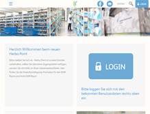 Tablet Screenshot of herba-point.at